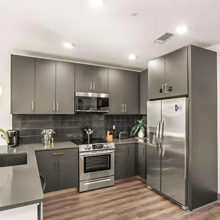 Apartment Muse-ic Luxury - Entire 5 Min To Broadway Nashville