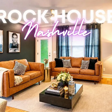 Fast 12 Beds Large Yard Free Parking Nashville