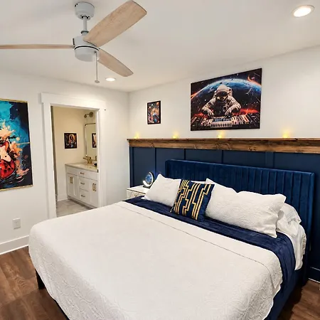 New Elevations Rooftop 5 Min To Downtown Nash Villa *