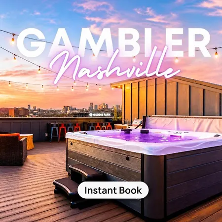 Hot Tub Poker Pool Table & Rooftop Mls View Holiday home *