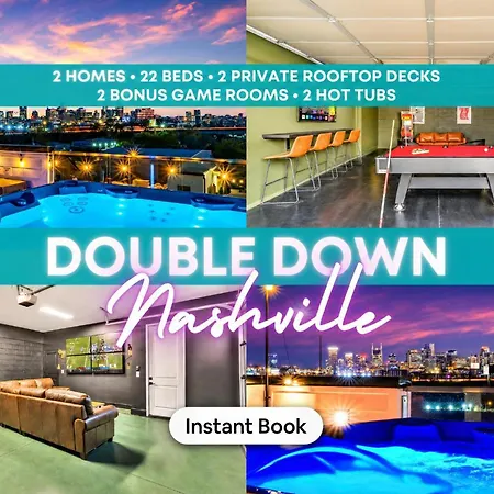 Holiday home 2 Hot Tubs Karaoke Game Downtown Nashville