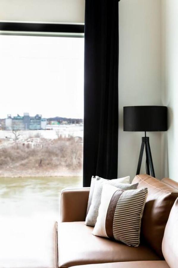 Apartment Stunning River View Walk To Downtown Rooftop Patio