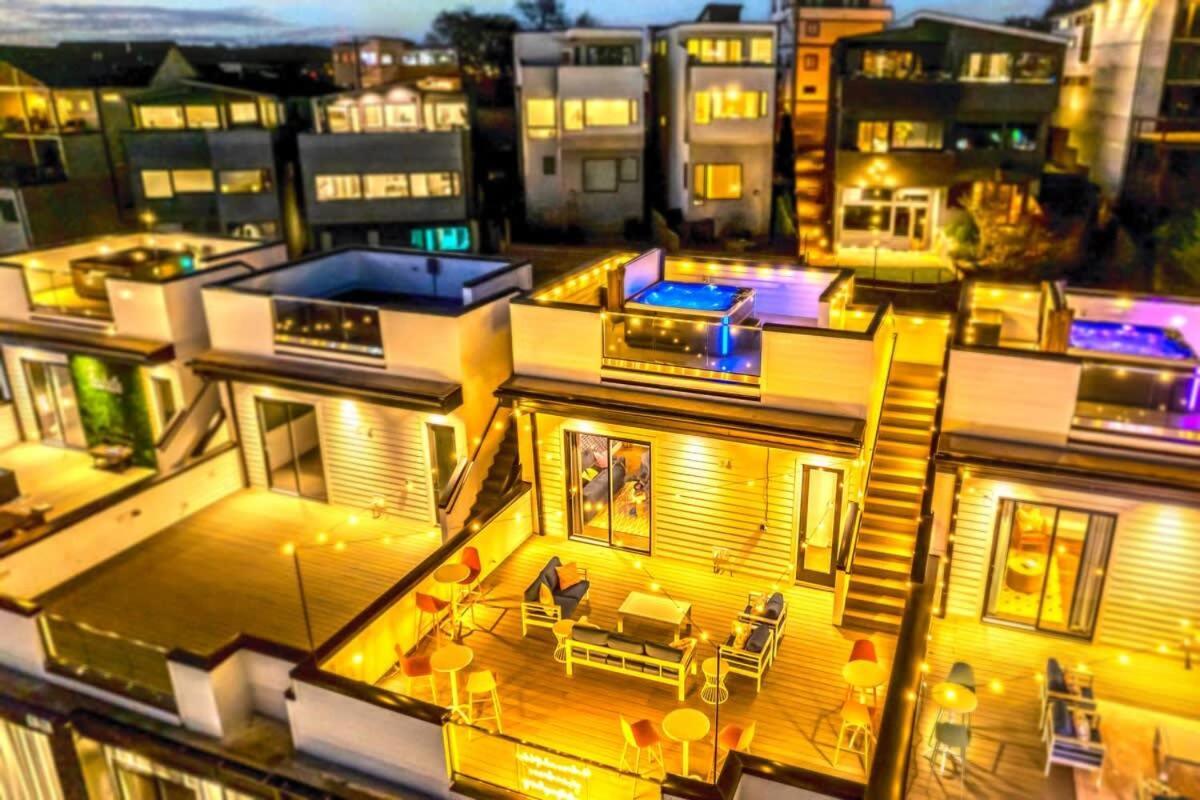 New Nash Eras - Rooftop Decks With Hot Tub - 15 Beds *