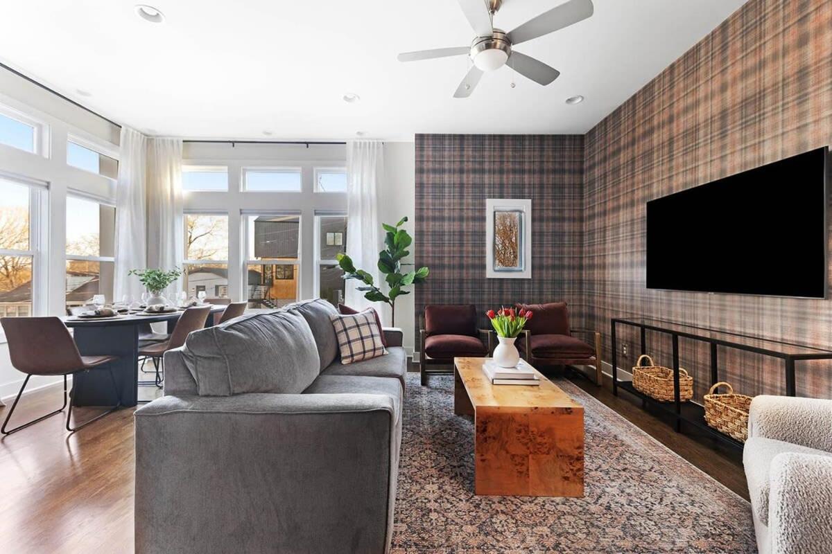 The Hadden House - Rooftop Lounge With Firepit Holiday home