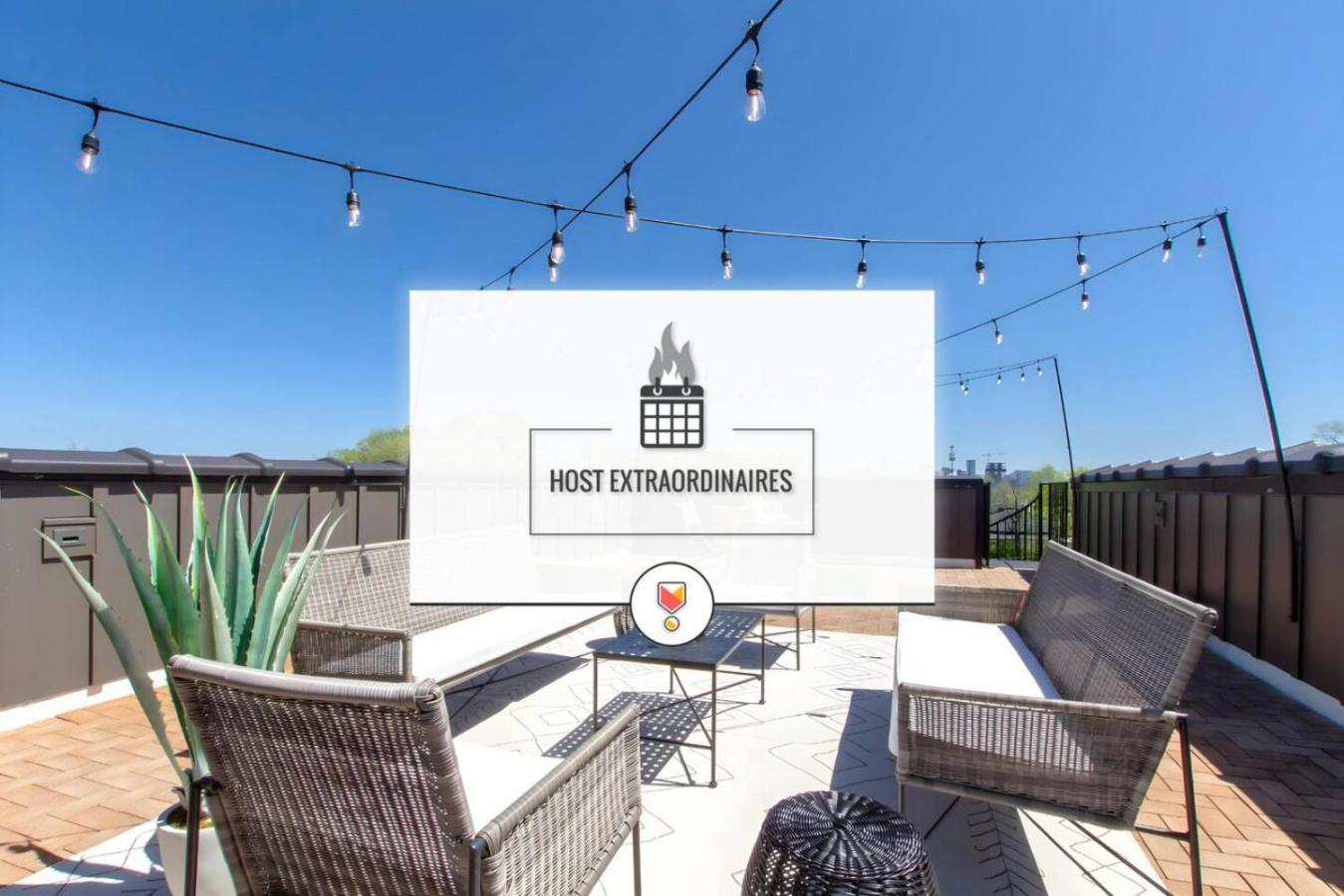 The Ultimate Double Rooftop Deck With Skyline Views *