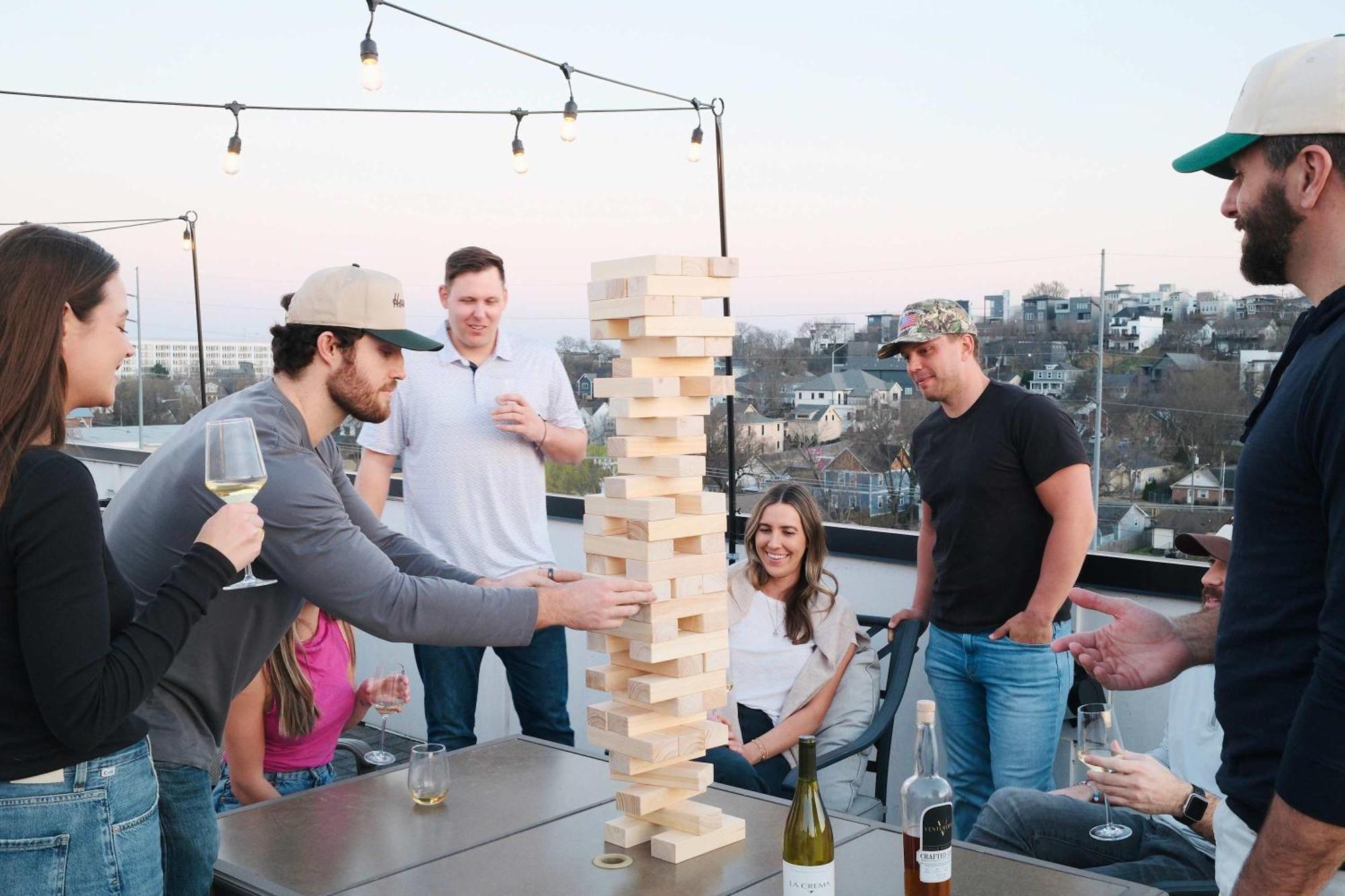Downtown Modern Rooftop Patio Vanderbilt 8 Beds Nashville