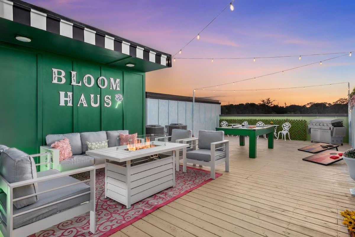Bloom Haus Dt 2miles - 8 Q Beds - Rooftop - Omg Holiday home