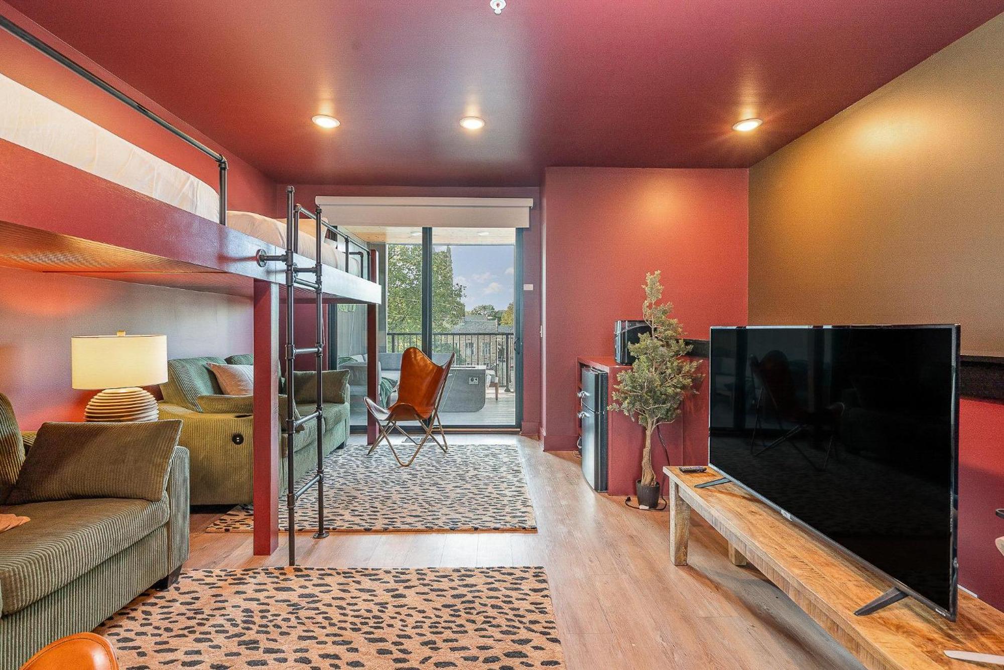 Luxe-rooftop Echo-private Deck-4 Mins Broadway