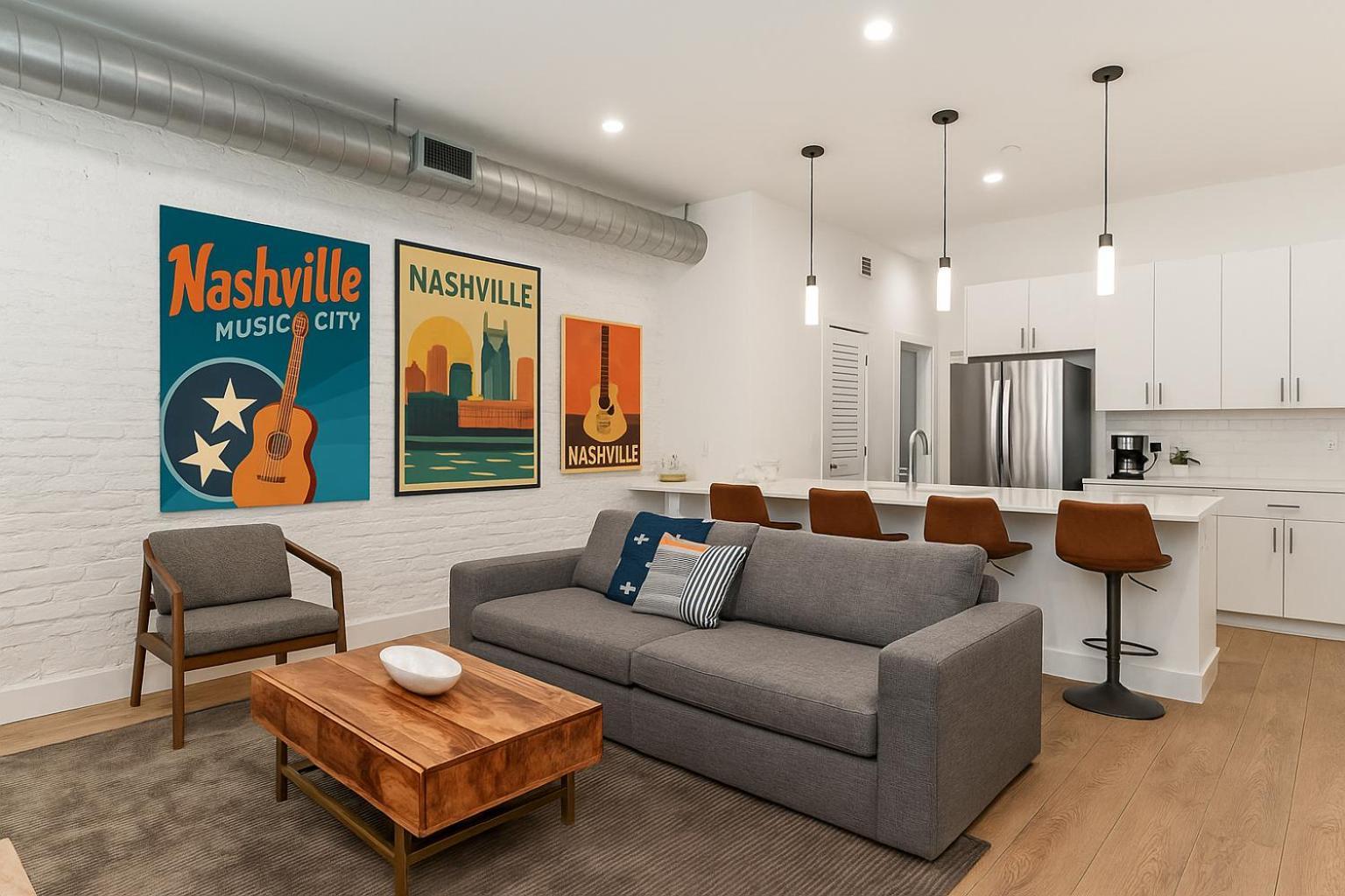 The Saddlery-southern Set-2 Units-walk To Broadway Holiday home Nashville