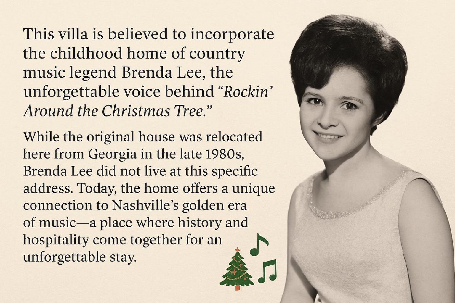 Brenda Lee History 2br Pool Hot Tub