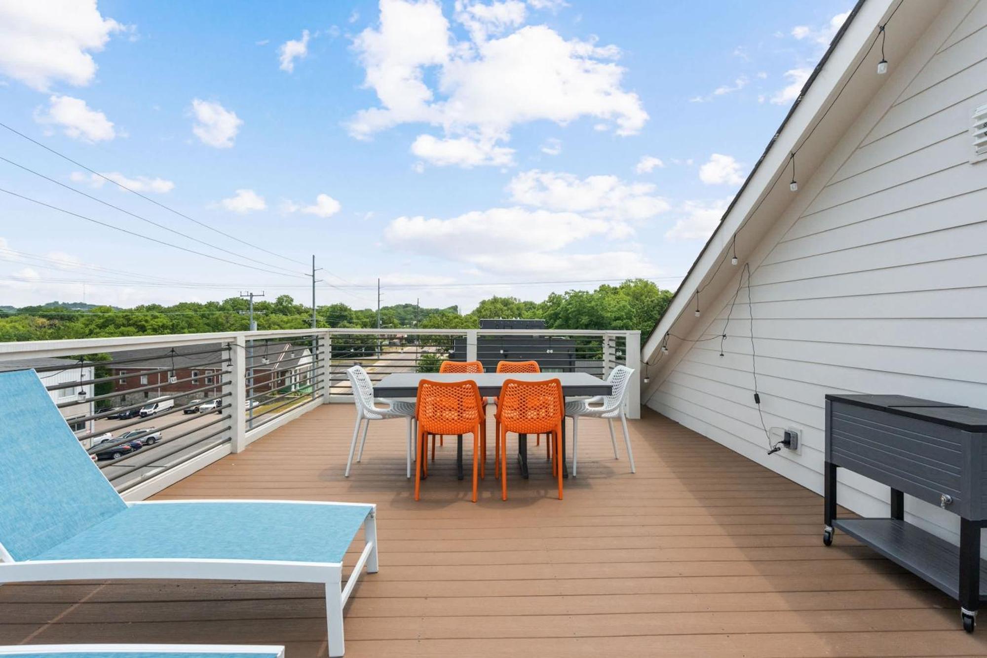 Chic Townhome For 8 W Rooftop * Nashville