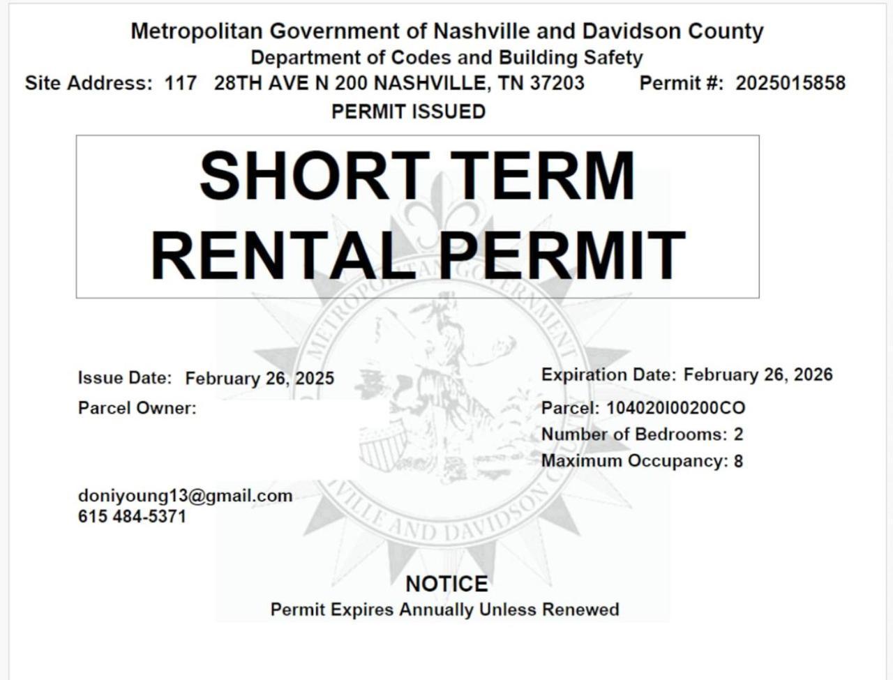 Apartment Parthenon Getaway - 2bdrm *