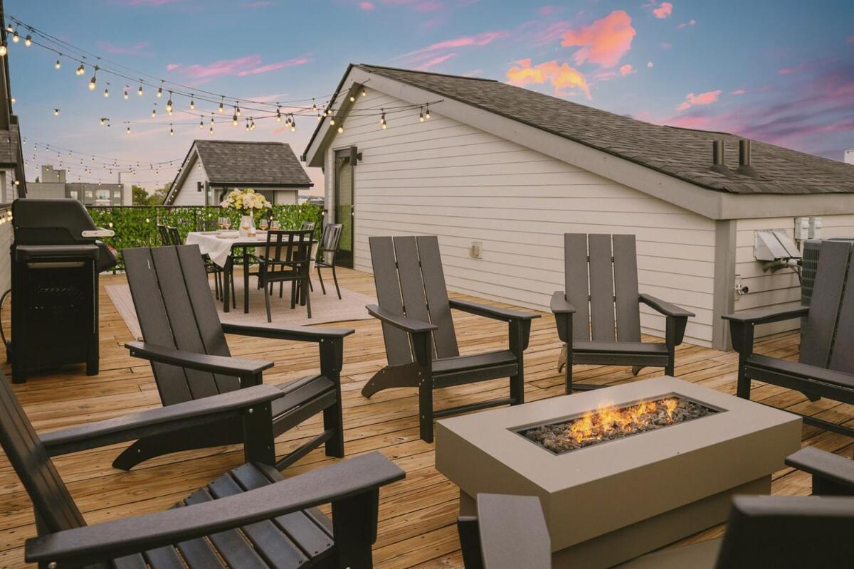 Rooftop, Firepit, King, Smart Tvs, 6min Drive To Broadway Nashville