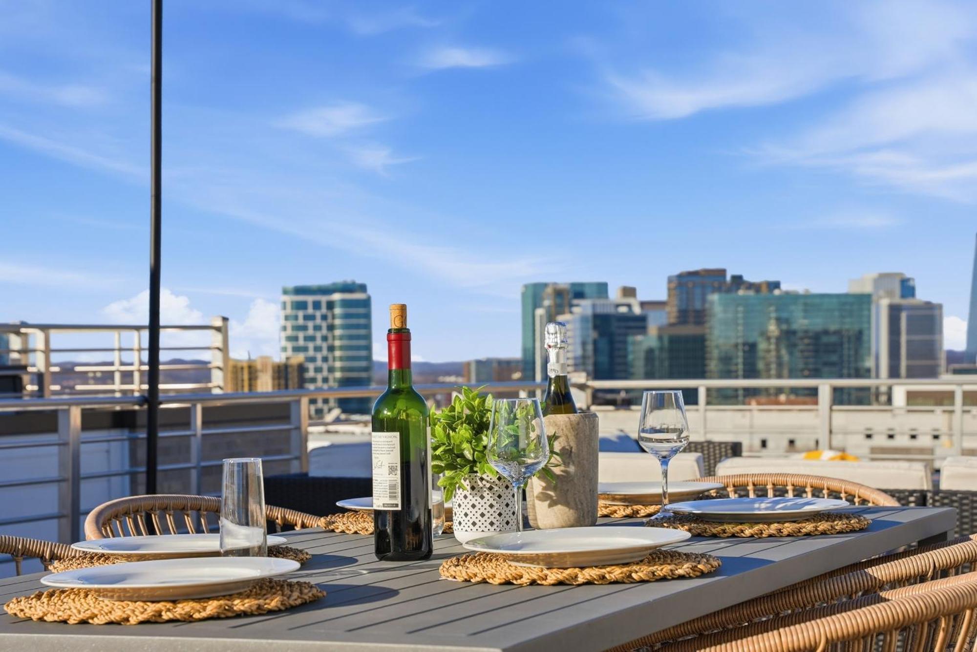 New Updates! Skyline Rooftopfirepitwalk To Gulch Nashville