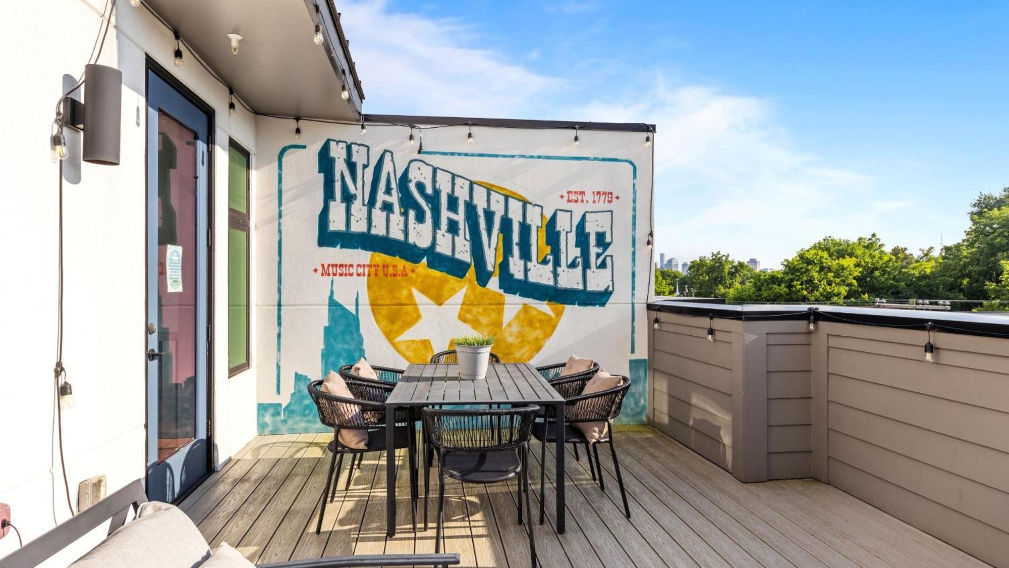 Skyline Soundhouse By Avantstay Rooftop Deck Game Near East Broadway Nashville