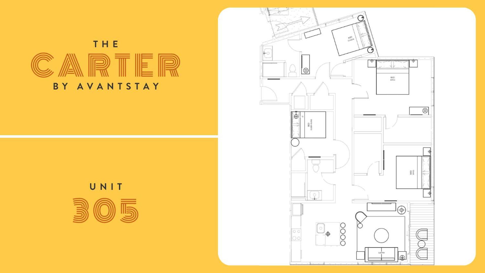 Apartment The Carter By Avantstay Nashville