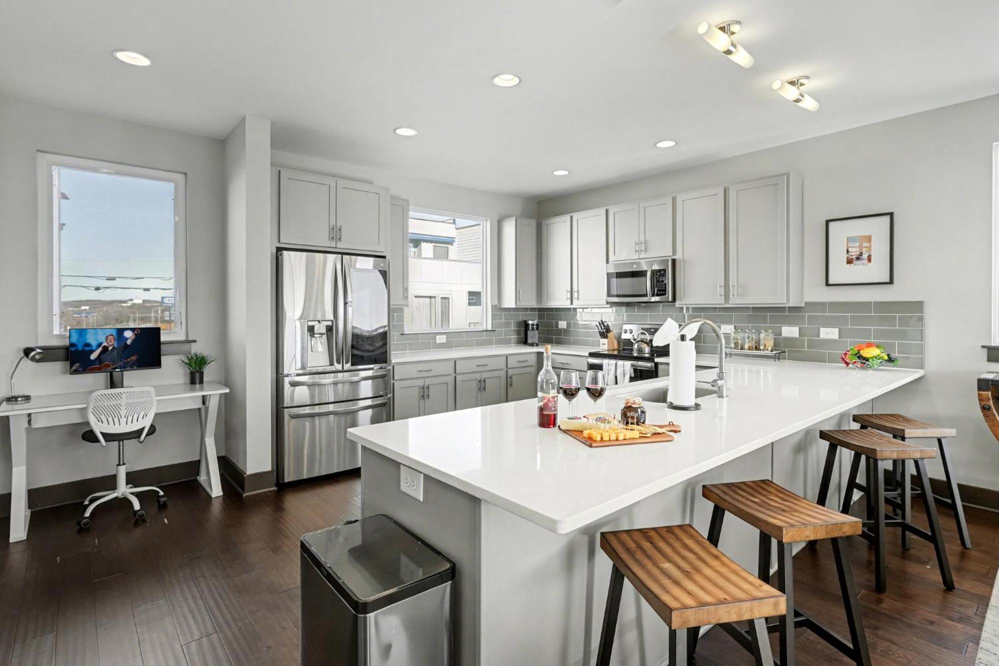 Skyline View-patio & Fire Pit-mins To Germantown Nashville