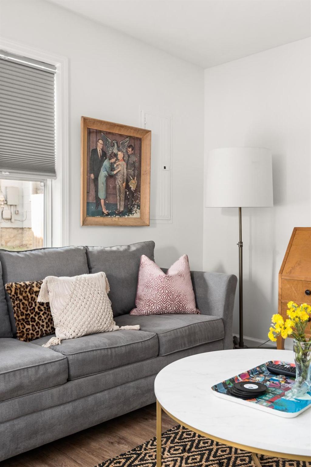 Private With Fenced Yard In Walkable East *