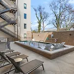 Chic Music Row Condo Rooftop Deck With City View Gym Office And More