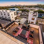 Disco Themed Hot Tub & Rooftop Decks In Holiday home *