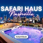 Disco Themed Hot Tub & Rooftop Decks In * Nashville