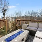 Skyline View-patio & Fire Pit-mins To Germantown Nashville