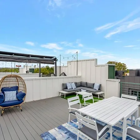 Double Lux 26beds 2 Rooftop Views Free Parking Holiday home Nashville