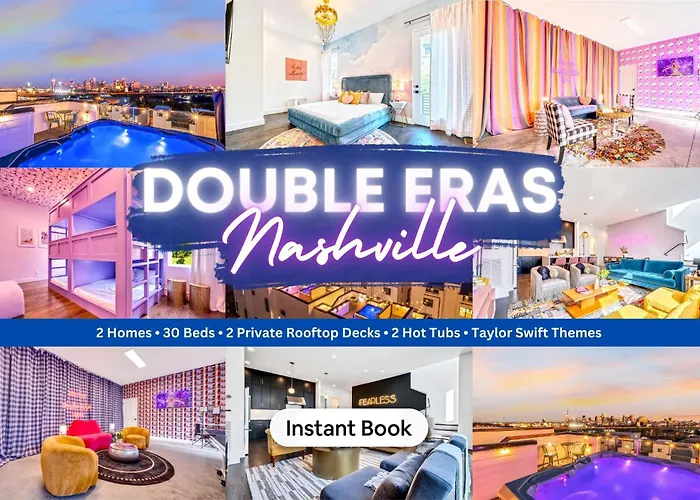 Taylor Swift Inspired Hot Tub Rooftop Deck Views