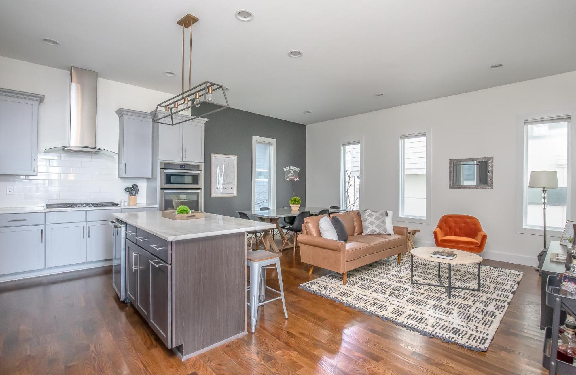 Jack Daniels House With Rooftop Golf, Views! 8min To Whiskey Row! Sleeps 10! * Nashville